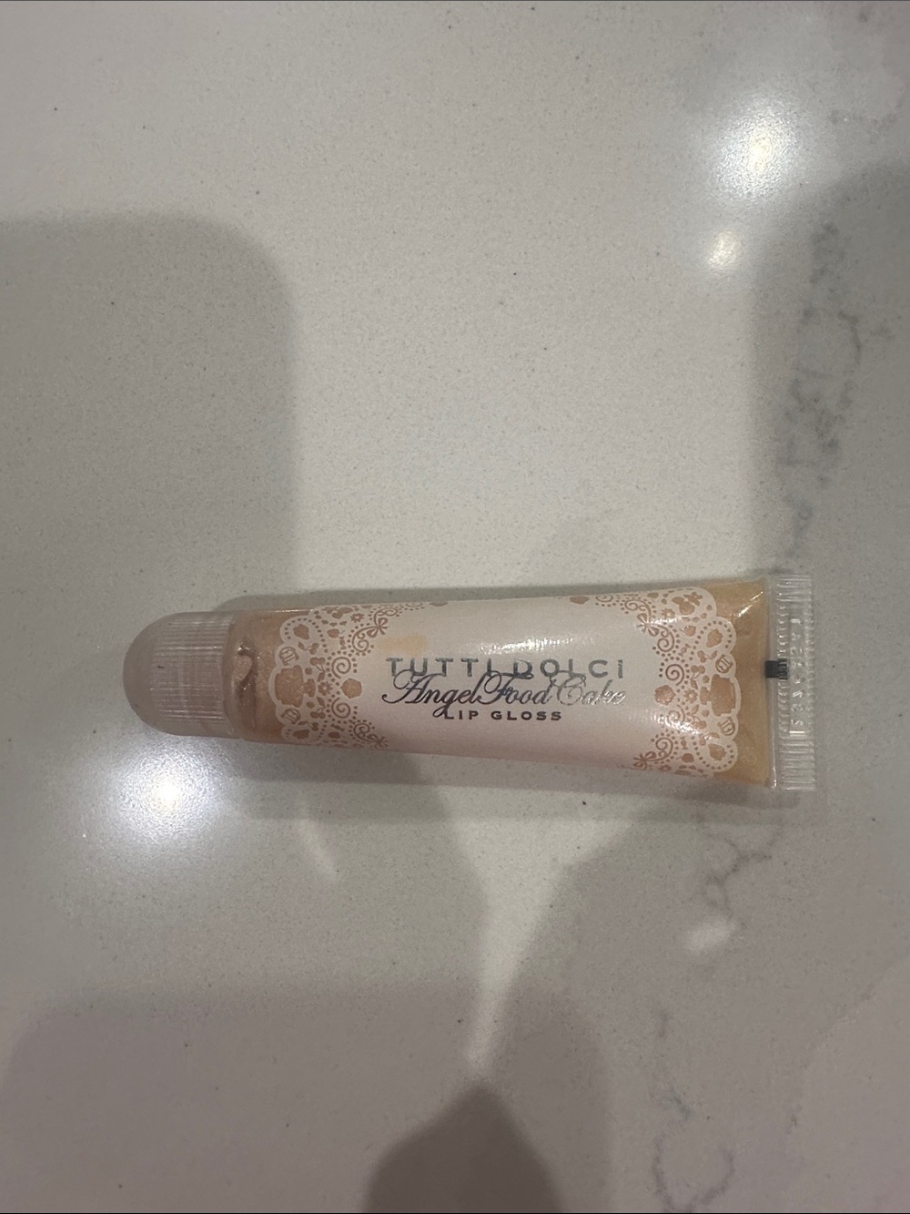 Bath & Body Works Vintage Retired Tutti Dolci Angel Food Cake Lip Gloss